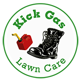 Kick Gas Lawn Care logo
